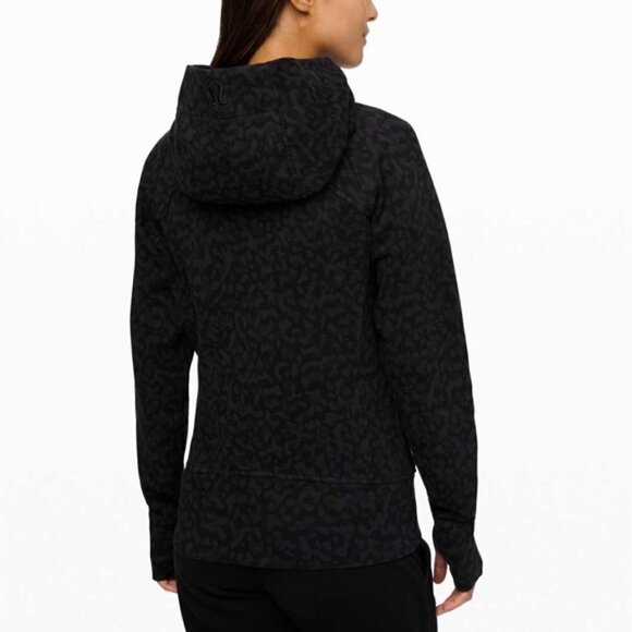Lululemon 2019 Scuba Hoodie Cotton FleeceFormation Camo Evergreen Multi size 4 - Picture 2 of 7